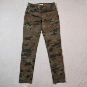 Love Fire Camo Skinny Jeans Size 7